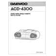 DAEWOO ACD4300 Service Manual